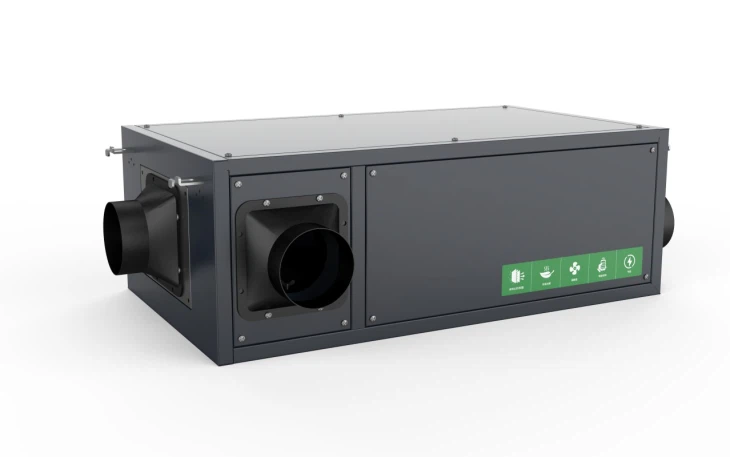 Fresh Air Ducted Dehumidifier For Theater
